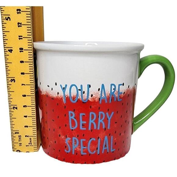 Bed, Bath & Beyond Coffee Mugs, wild Sage "You Are Berry Special" Ceramic Cup - Picture 3 of 7